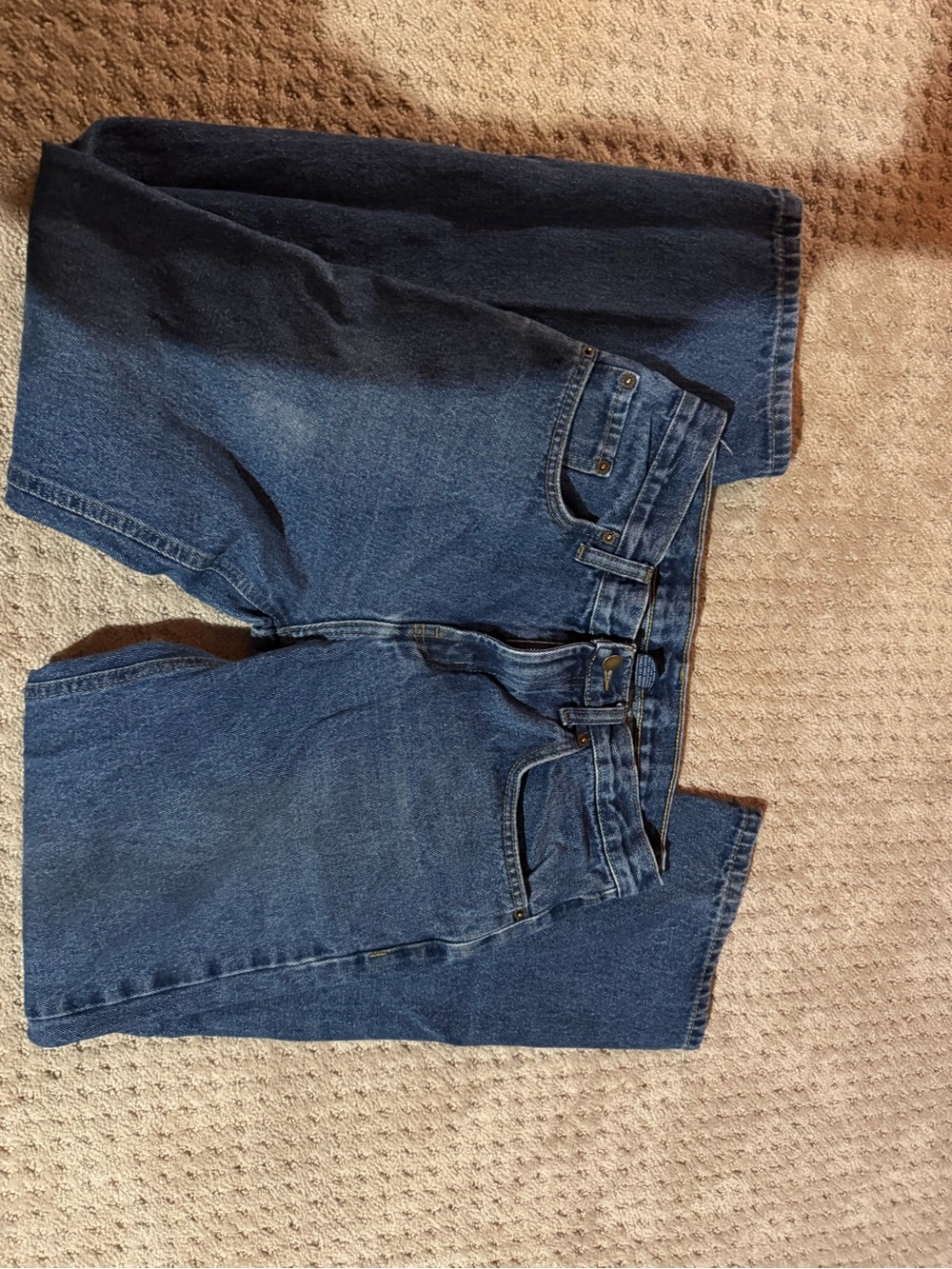Classic Men’s Blue Jeans